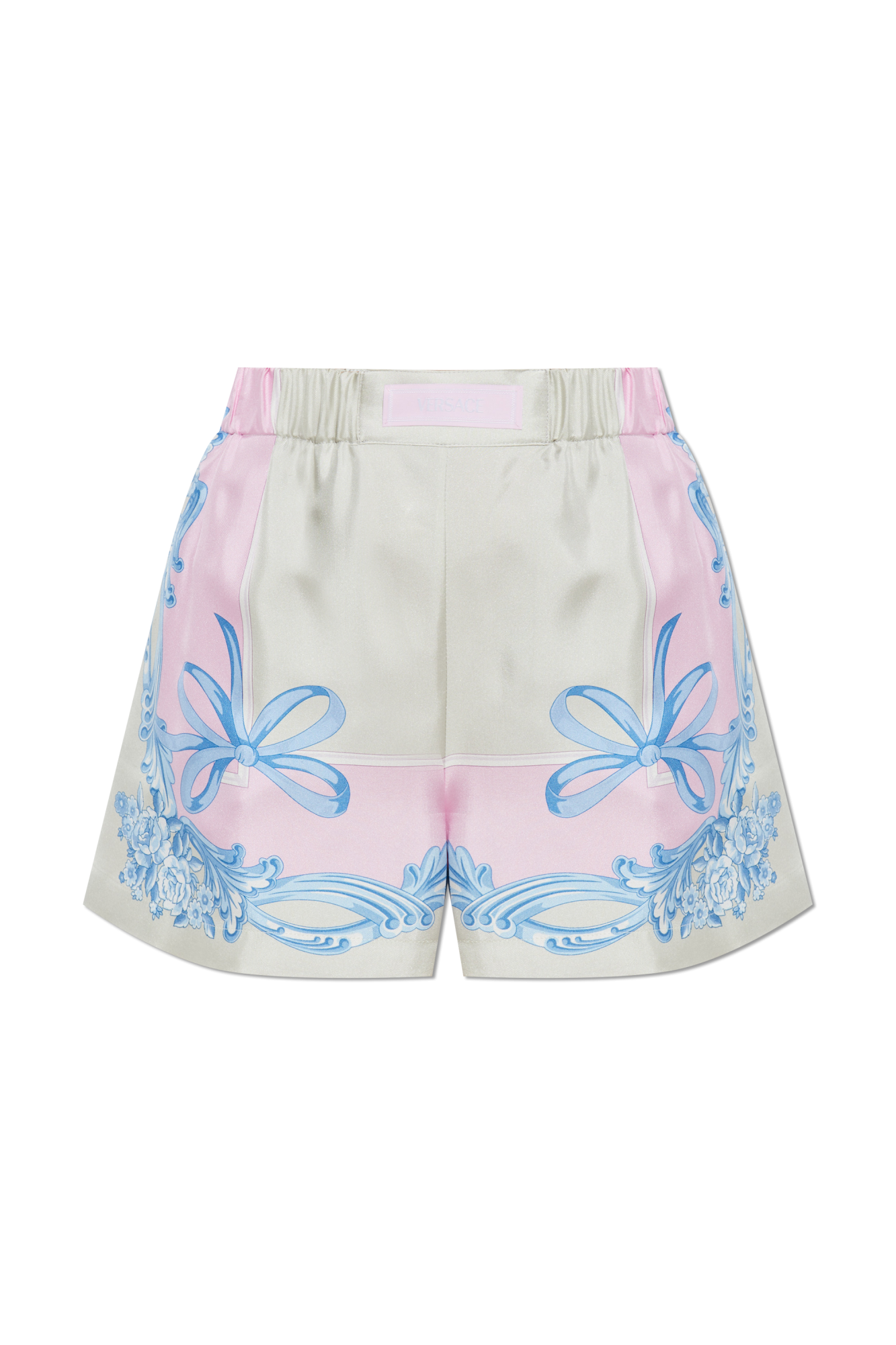 【数量限定】 Versace Women's | print Cameo Medusa with shorts Silk パンツ